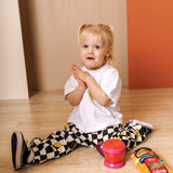 Smiley Checker Pants (Mommy & Me) - 3 Colors