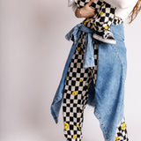Smiley Checker Pants (Mommy & Me) - 3 Colors