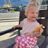 Smiley Checker Pants (Mommy & Me) - 3 Colors