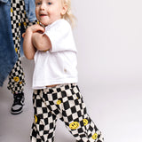 Smiley Checker Pants (Mommy & Me) - 3 Colors