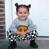 Smiley Checker Pants (Mommy & Me) - 3 Colors