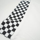 Overstimulated Checkered Tee