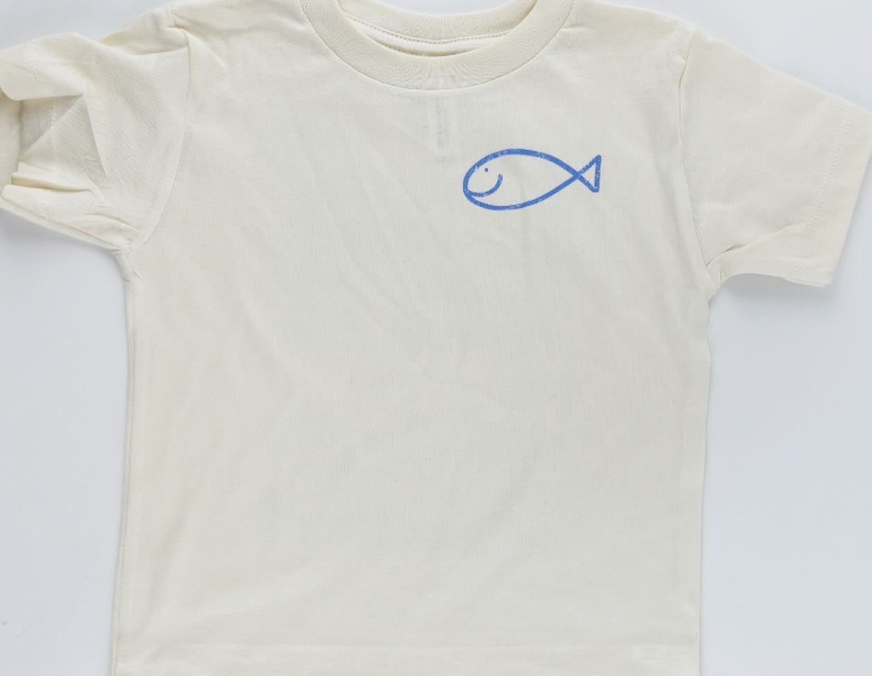Flow Your Own Way toddler shirt with unique fish design
