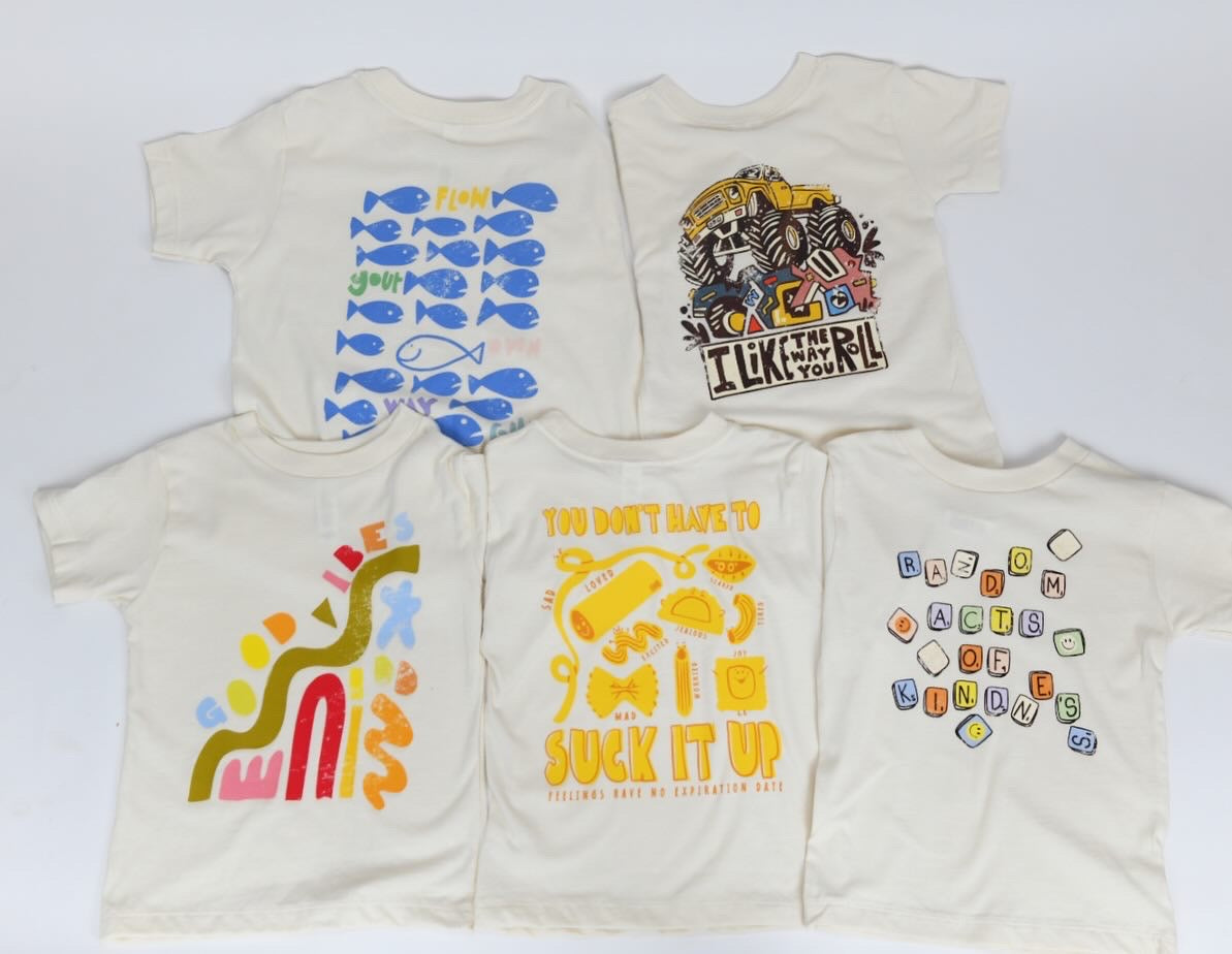 Multiple kids graphic t-shirt exclusive collection